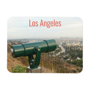 Los Angeles von Mulholland Drive Magnet