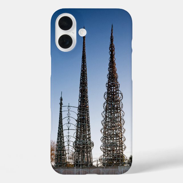 Los Angeles Watts Towers Case-Mate iPhone Hülle (Rückseite)