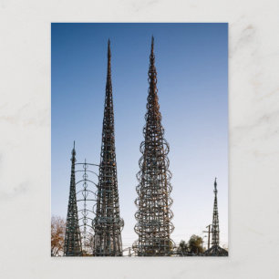 Los Angeles Watts Towers Postkarte