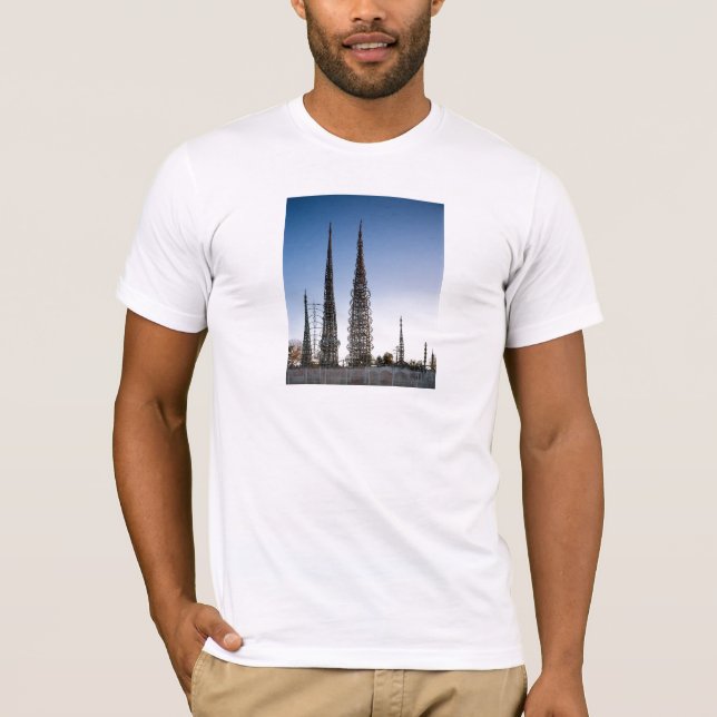Los Angeles Watts Towers T-Shirt (Vorderseite)