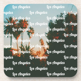 Los Angeles, West Hollywood Reise-Souvenir Getränkeuntersetzer