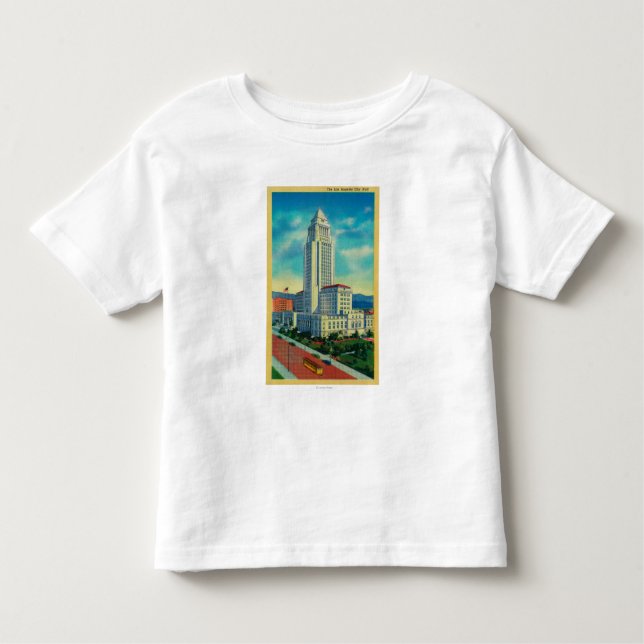 Los AngelesRathaus Kleinkind T-shirt (Vorderseite)