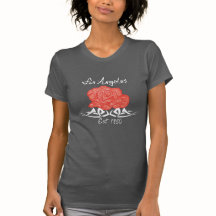 Los- AngelesRosen-T-Shirt