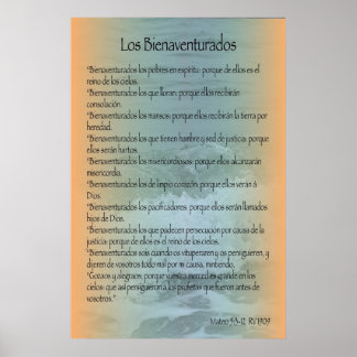 Los Bienaventurados, Kartell Poster