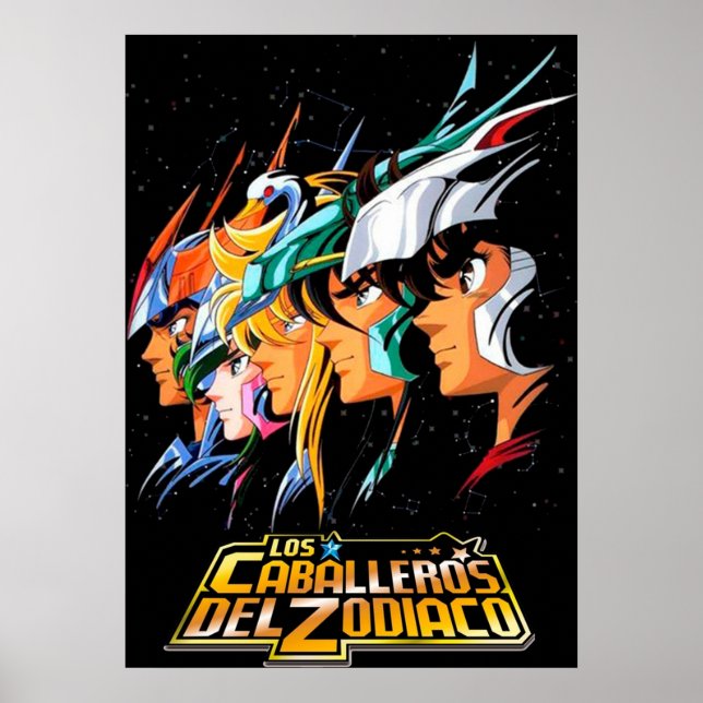 LOS CABALLEROS DEL ZODIACO POSTER (Vorne)