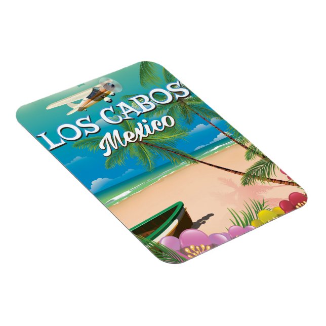 Los Cabos Mexiko Strandposter Magnet (Rechte Seite)