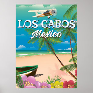 Los Cabos Mexiko Strandposter Poster