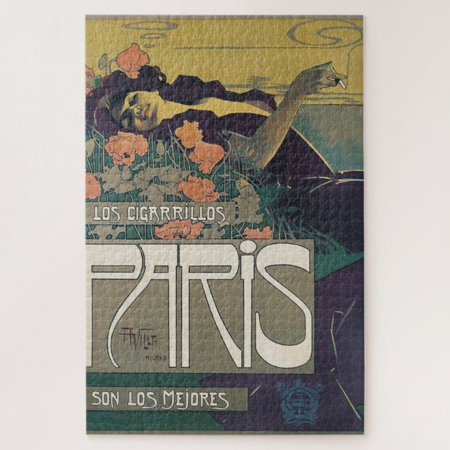 Los Cigarrillos París, Puzzle (Vertikal)