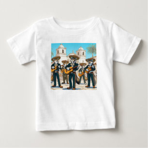 Los Coyotes Mariachi  Baby T-shirt