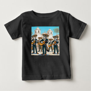 Los Coyotes Mariachi Baby T-shirt