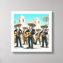 Los Coyotes Mariachi Leinwanddruck