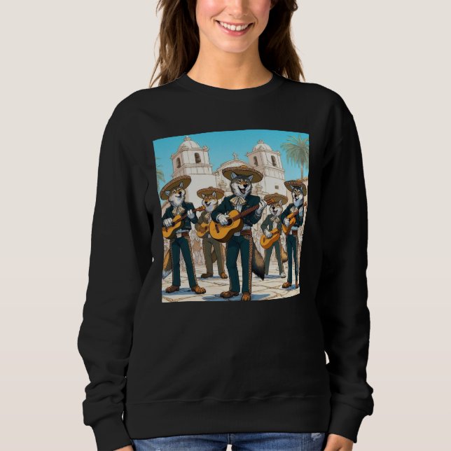 Los Coyotes Mariachi  Sweatshirt (Vorderseite)