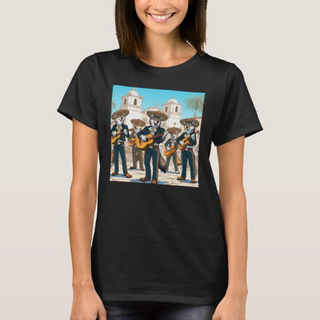 Los Coyotes Mariachi  T-Shirt (Vorderseite)