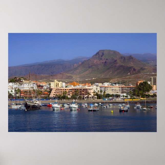 Los Cristianos auf Teneriffa Poster (Vorne)