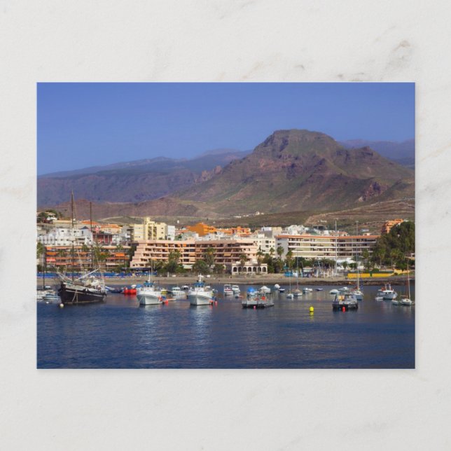 Los Cristianos auf Teneriffa Postkarte (Vorderseite)