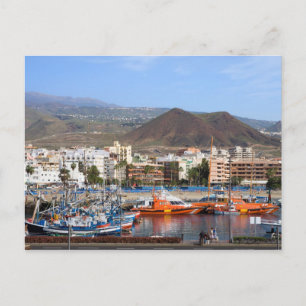 Los Cristianos auf Teneriffa Postkarte