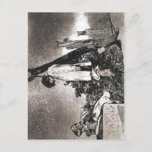 Los desastres de la guerra, Platte 36 Goya, Tampoc Postkarte