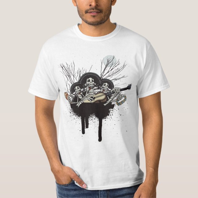 Los Dias de Los Muertos T-Shirt (Vorderseite)