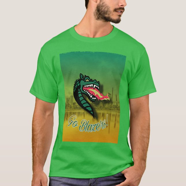 Los geht's, Blazers T-Shirt (Vorderseite)