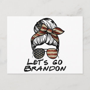 Los geht's Brandon, Los geht's Brandon  Feiertagspostkarte