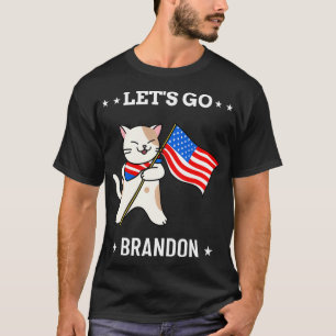 Los geht's Brandon Lustige Katze Los geht's Brand T-Shirt