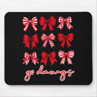 Los gehts Dawgs Coquette Bow Los gehts Dawgs Highs Mousepad