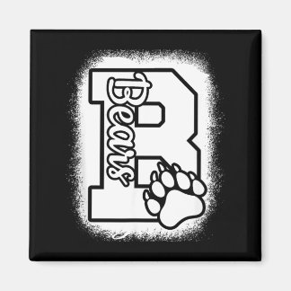 Los geht's, feuert die Bears High School Bears an, Magnet