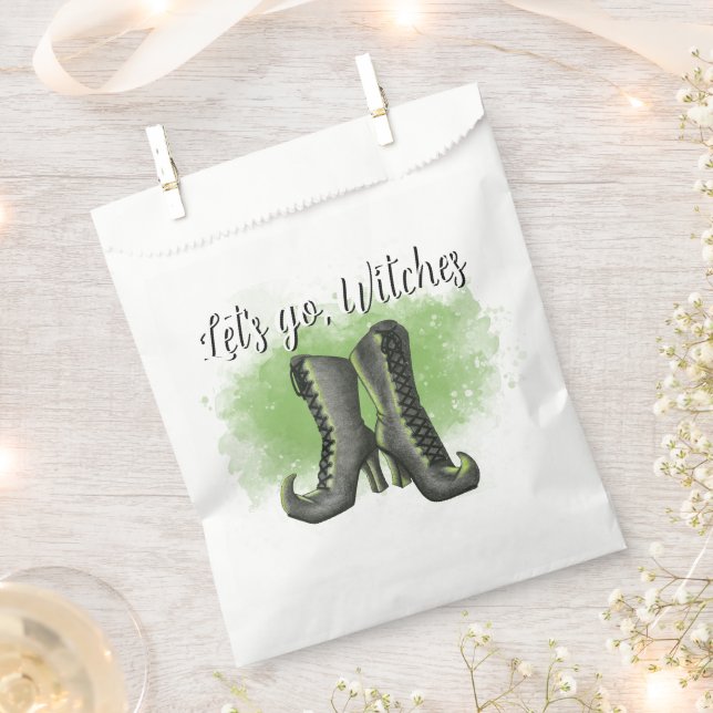 Los geht's Hexen Geschenktütchen (Ausgeschnitten)