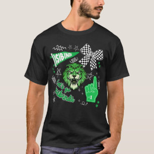 Los geht's Isibindi Retro Cheering Schulgeist retr T-Shirt