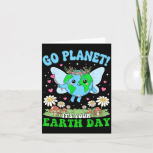 Los geht's planet erde tag 2026 lehrer kinder mädc karte