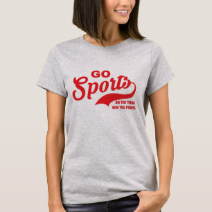 Los geht's Sport Mach das Ding Lustiger Sporttag T-Shirt