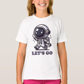 Los geht's – Süßes Astronauten-Abenteuer-T-Shirt T-Shirt