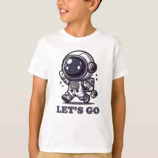 Los geht's – Süßes Astronauten-Abenteuer-T-Shirt T-Shirt