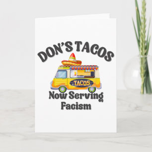 Los geht's Taco Lustig Trump kneift immer 27 Karte