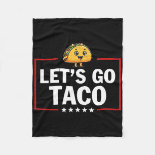Los geht's Taco Lustig Trump kneift immer 2 Fleecedecke