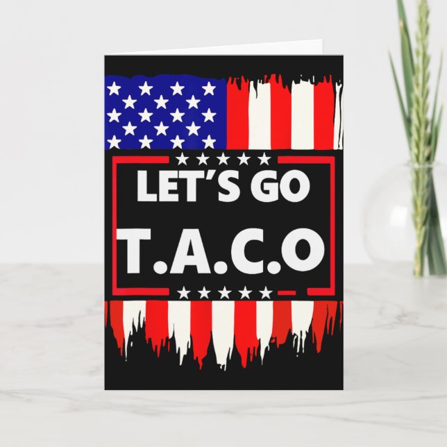 Los geht's Taco Teelet's Go Taco  Karte (Vorderseite)
