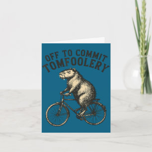 Los geht's, um Albernheiten zu begehen Capybara Vi Karte