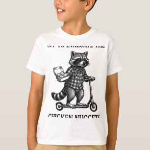 Los geht's, um die Chicken Nuggets Dad Tax zu bewe T-Shirt