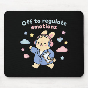 Los geht's, um die Emotionen des lustigen Hasen-Ka Mousepad