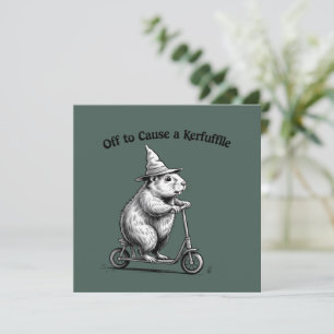 Los geht's, um ein Durcheinander anzurichten Lusti Einladung