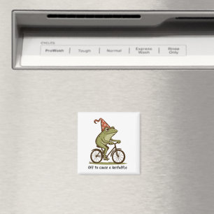 Los geht's, um einen Wirbel zu verursachen Frosch Magnet