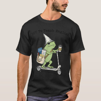 Los geht's, um Englieacher Frosch lustig zurück zu T-Shirt