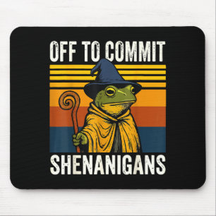 Los geht's, um Froschstreiche zu begehen Mousepad