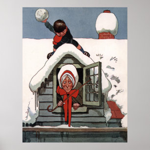 Los geht's! von John Hassall Poster