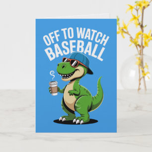 Los geht's zum Baseball-Dinosaurier-Karten schauen Karte