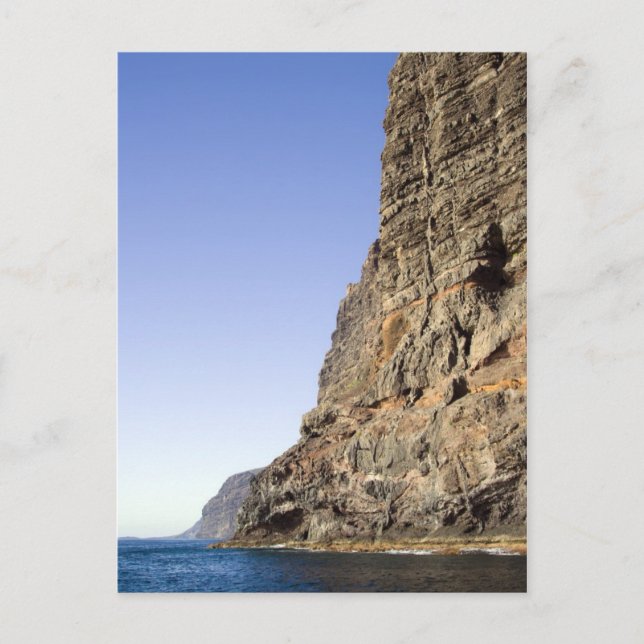 Los Gigantes Cliffs of Tenerife Postkarte (Vorderseite)