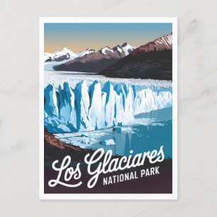 Los Glaciares Nationalpark Postkarte