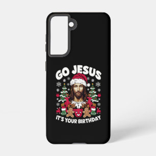Los Jesus, es ist dein Geburtstag, hässlicher Weih Samsung Galaxy Hülle