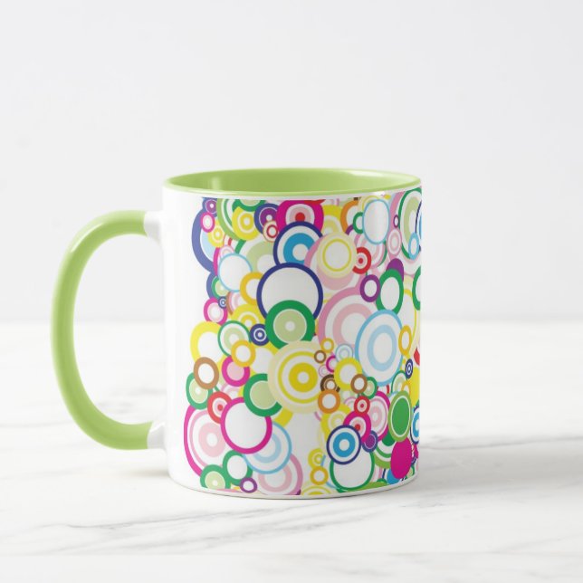 Los klare Kreise Tasse (Links)