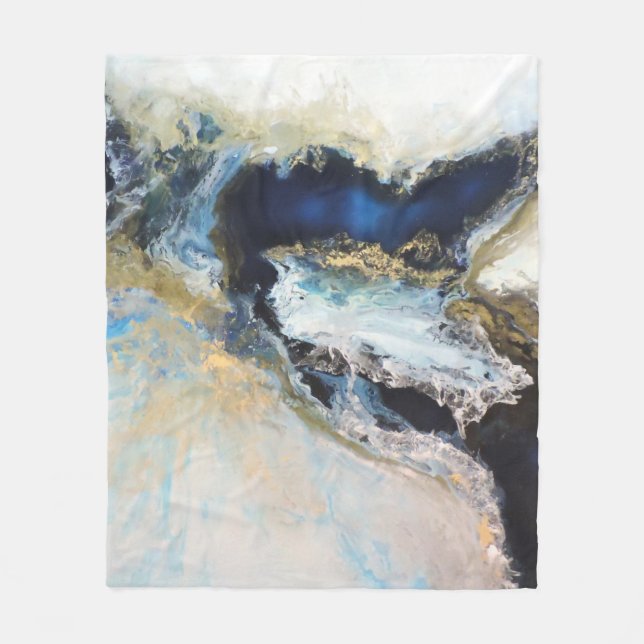 Los Mares Fleecedecke (Vorderseite)